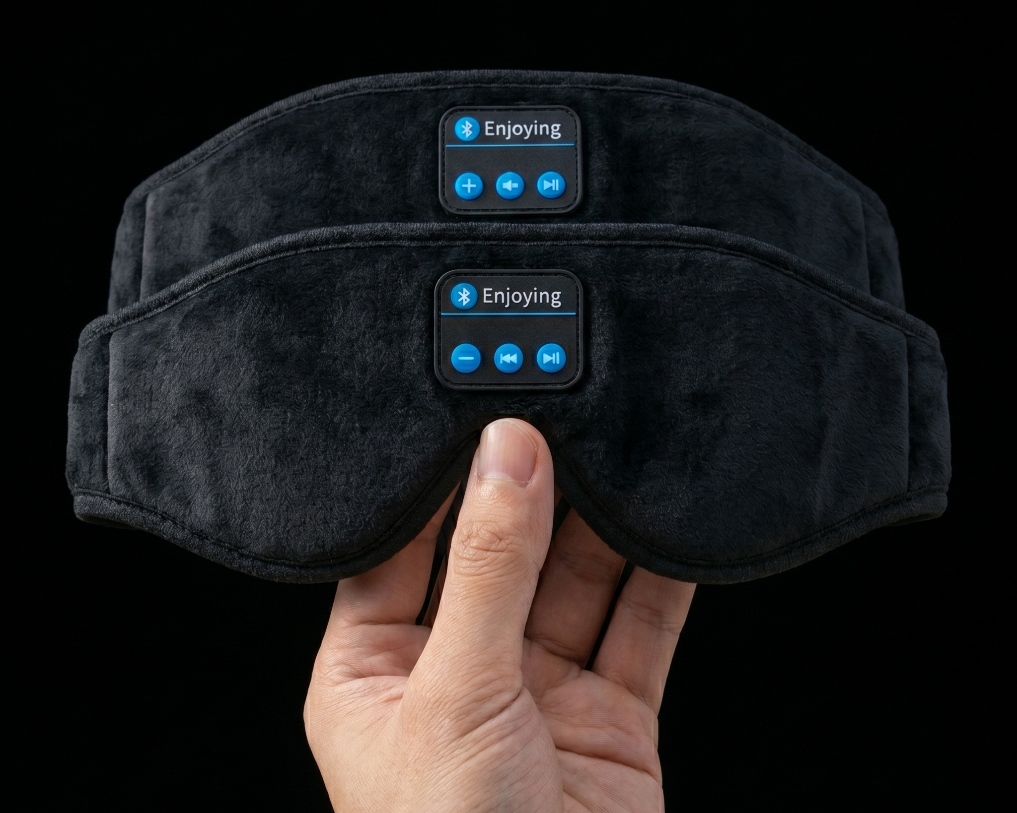 Mask For Sleep Headphones Bluetooth 3D Eye Mask Music Play Sleeping Headphones with Built-in HD Speaker