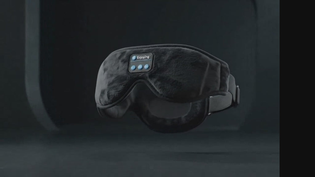 Mask For Sleep Headphones Bluetooth 3D Eye Mask Music Play Sleeping Headphones with Built-in HD Speaker